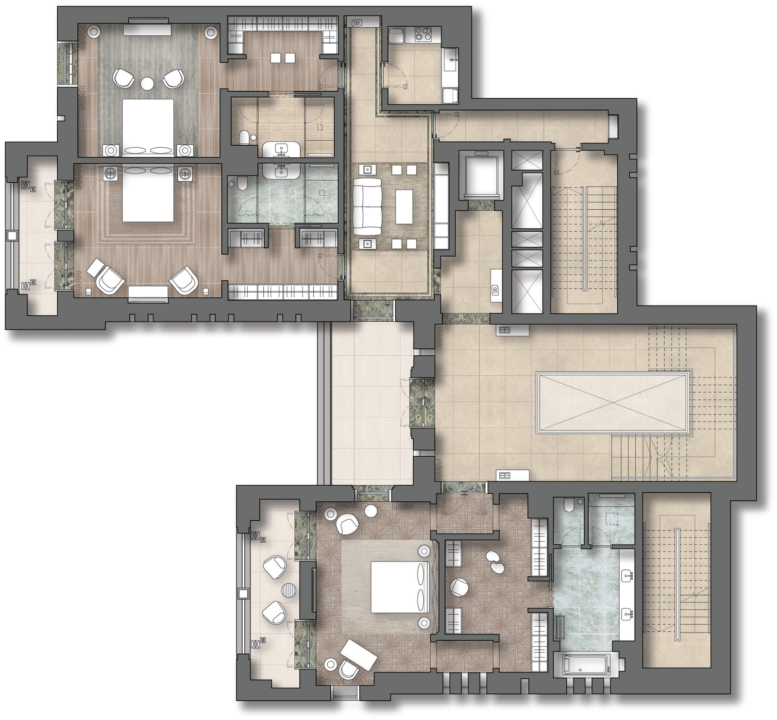 THE BOTANICAL RESIDENCE 1st floor