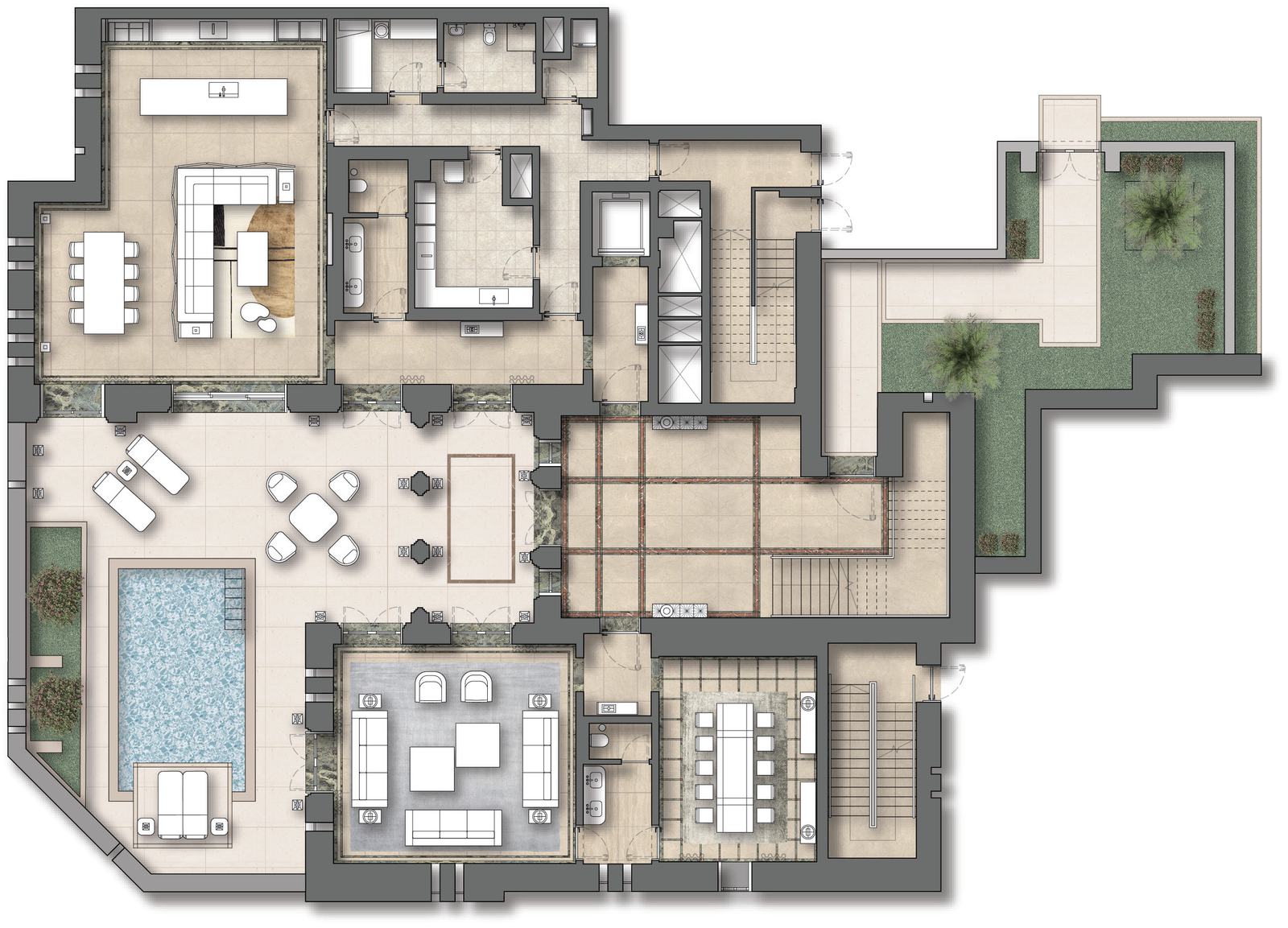 THE BOTANICAL RESIDENCE Ground Floor